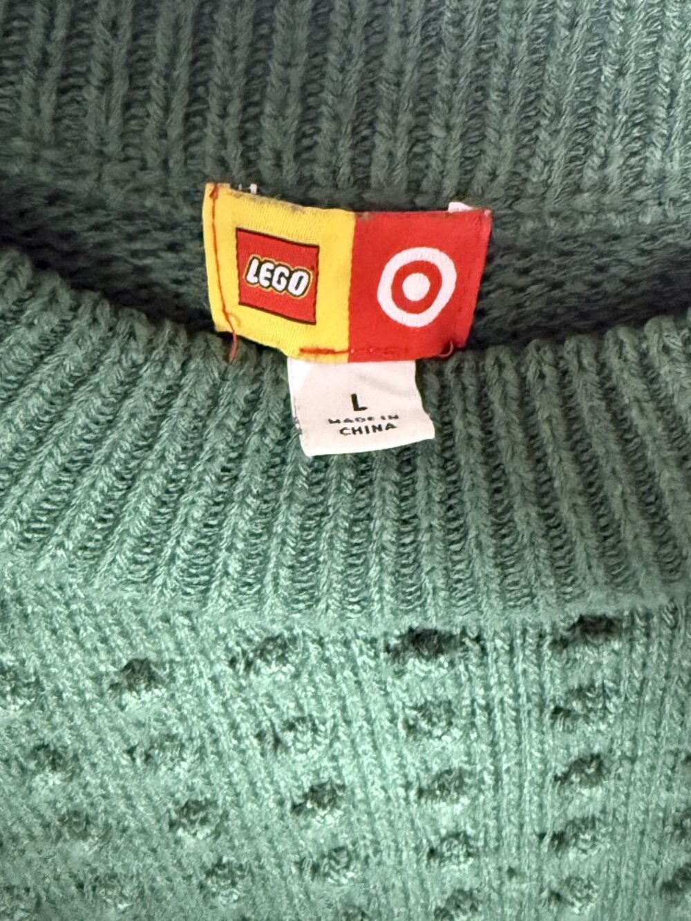 LEGO x Target Women's Textured Sweater - Picture 4 of 4